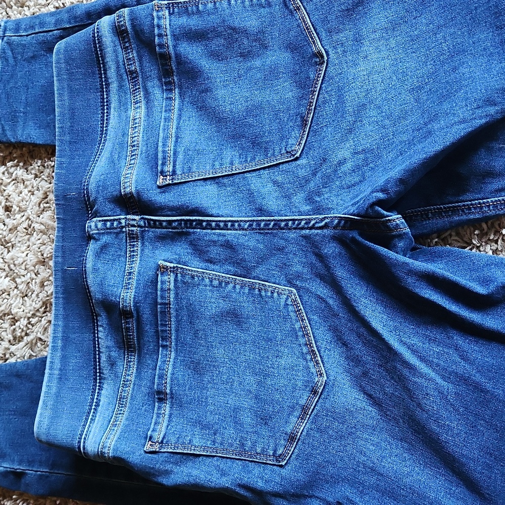 Old Navy Women's Super Skinny Jeans in Blue Size 12 - Picture 5 of 9